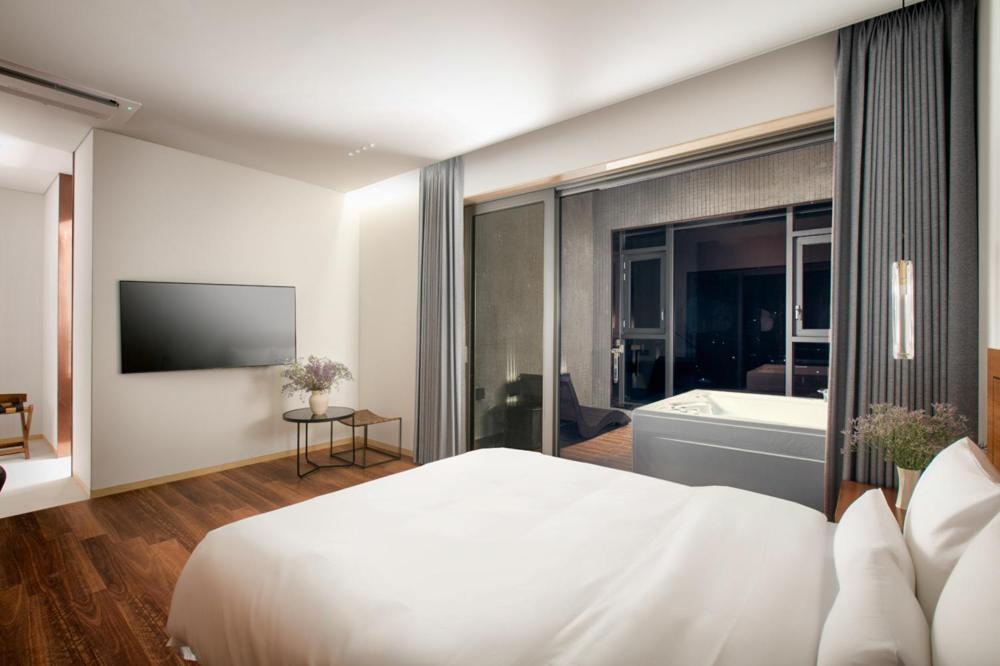 Daon Hotel Чонджу Номер фото